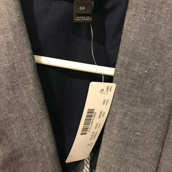 Jcrew NWT linen Women's Blazer jacket size 0p cute - Picture 7 of 9